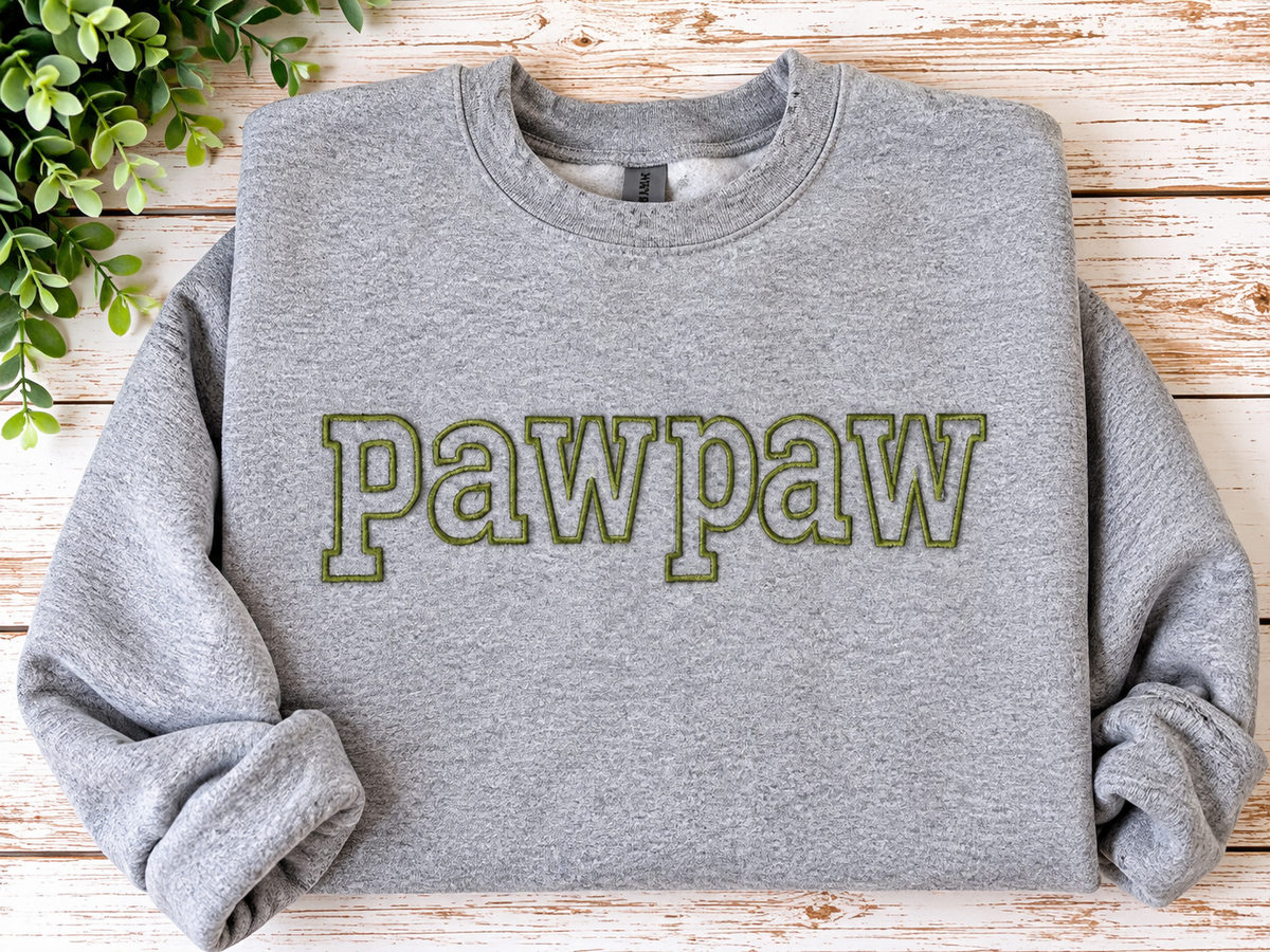 Pawpaw Embroidered Sweatshirt